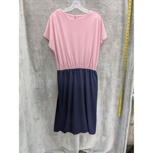 Color block Dress Women's Large Estimated Coquette‎ Classic Minimalist